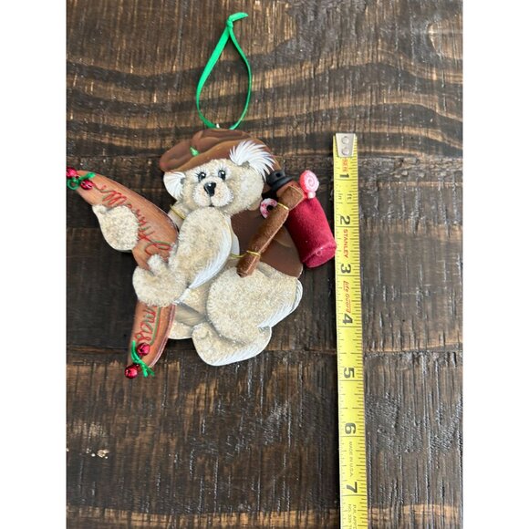 Handmade Christmas Koala Bear Ornament With Candy Cane Backpack - Picture 6 of 6